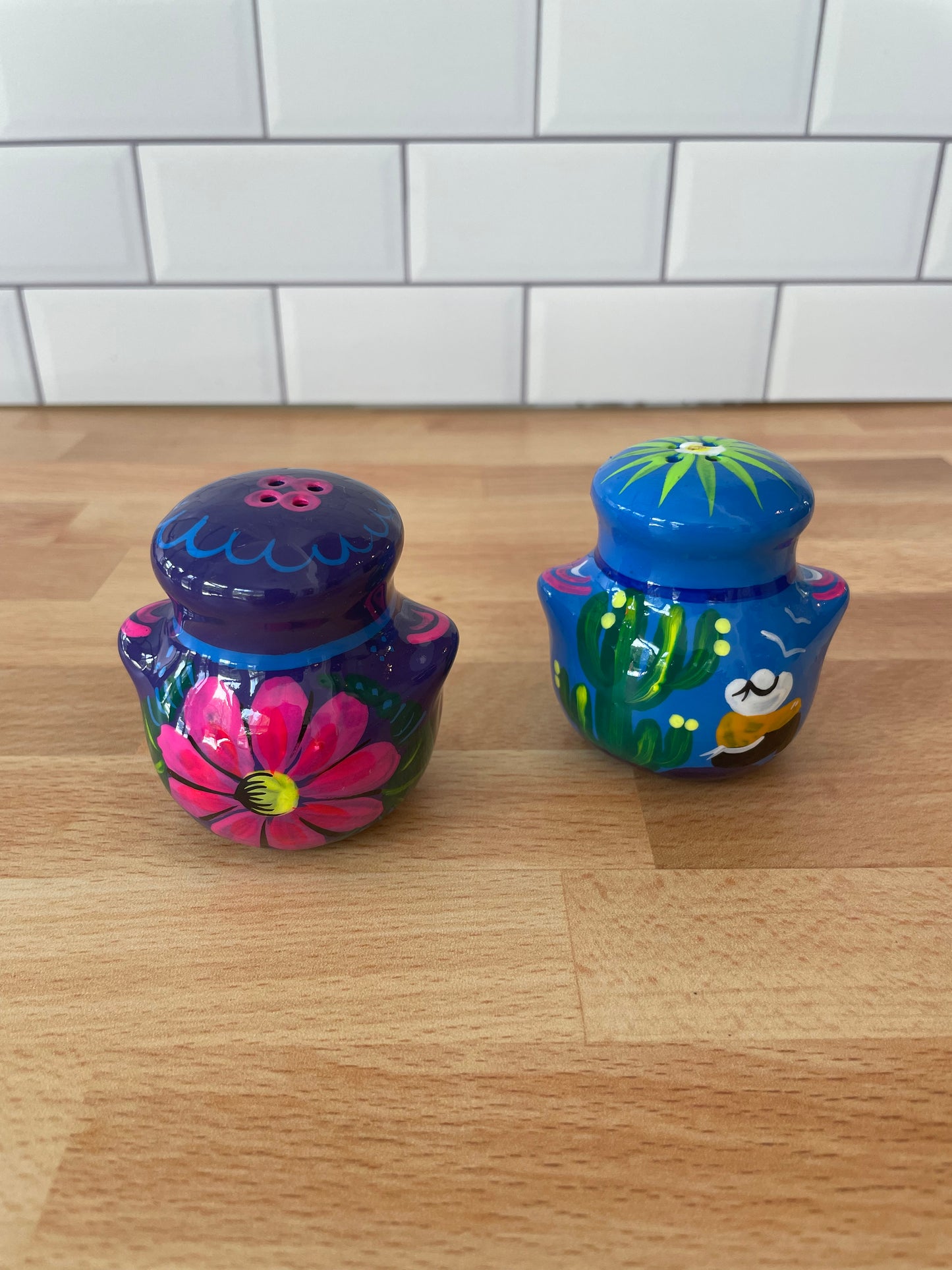 Cookbook+One-of-a-kind Salt & Pepper Shakers