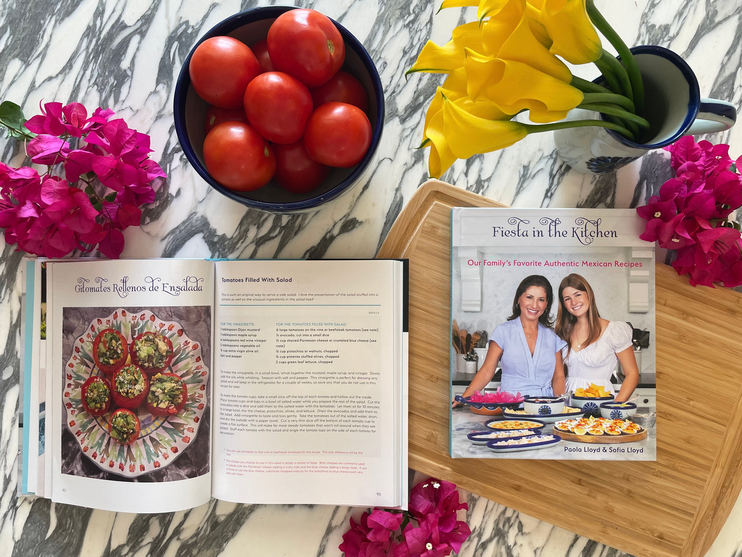Cookbook+Embroidered Tortilla Sleeve